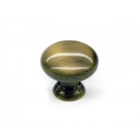 GN13-G00AB Ручка кнопка, сатиновая бронза, с крепежным комплектом
