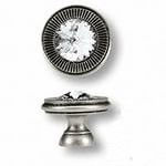25.319.30.SWA.16 Ручка кнопка с кристаллом Swarovski эксклюзивная коллекция, античное серебро