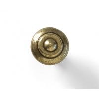 1436.0020.001 Ручка кнопка классика, античная бронза