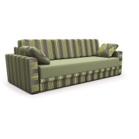 Мебельная ткань велюр PALAZZO Stripe Green (Палаззо Страйп Грин)