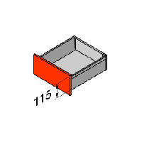 Выдвижной ящик Tandembox (Тандембокс) K, L=500мм