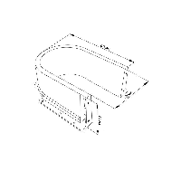 FRM0962.43 Гибкий профиль для ящика под мойку Firmax серый