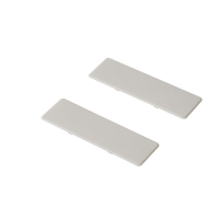 Комплект заглушек (2 штуки) для ящика Newline без логотипа, белый