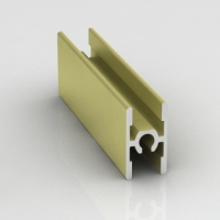 Золото Шанжан, соединительный профиль с винтом Премиум. Алюминиевая система дверей-купе ABSOLUT DOORS SYSTEM
