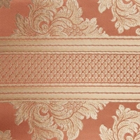 Мебельная ткань жаккард ANGELIQUE ligne corail(Анжелик Лайн корал)