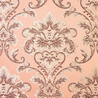 Мебельная ткань жаккард CHATEAU Monogramme Rose (Шато Монограмм Роуз)
