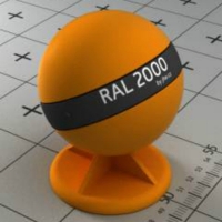RAL 2000 краска для фасадов МДФ цвет цвет апельсиново-желтый