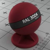 RAL 3004 краска для фасадов МДФ пурпурно-красная