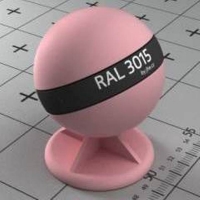 RAL 3015 краска для фасадов МДФ светло-розовая