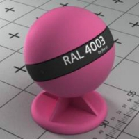 RAL 4003 краска для фасадов МДФ вересково-красная