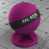RAL 4006 краска для фасадов МДФ дорожно-пурпурная