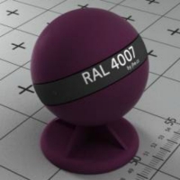 RAL 4007 краска для фасадов МДФ пурпурно-фиолетовая