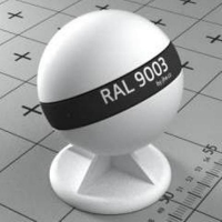 RAL 9003 краска для фасадов МДФ сигнально-белая