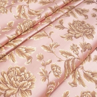 Мебельная ткань жаккард MARGUERITE DE VALOIS Fleur Rose (МАРГАРИТ ДЕ ВАЛУА Флёр Роз)