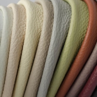 Мебельная ткань натуральная кожа MORRIS Snowdrift (Моррис Сноудрифт)