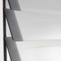 К-т стекол "Климбер", 600х650 мм, (5 шт.), матовый белый