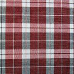 Мебельная ткань жаккард SHOTLANDIYA Red (Шотландия Рэд)