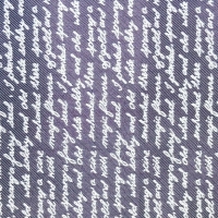 Мебельная ткань жаккард STORY Shrift Violet (Стори Шрифт Вайлет)