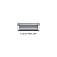 UA 08-0096-A0C00-G008 Ручка , алюминий/матовый хром, 96мм, Gamet