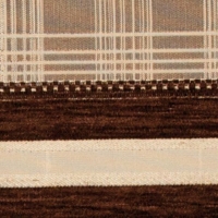 Мебельная ткань шенилл YAREN stripe chokolate(ЯРЭН Страйп Чоколэт)