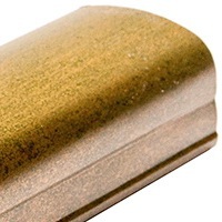 Золото Bergamo, профиль вертикальный фэнтези KORALL. Алюминиевая система дверей-купе ABSOLUT DOORS SYSTEM