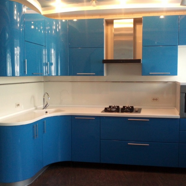 Синяя кухня 262