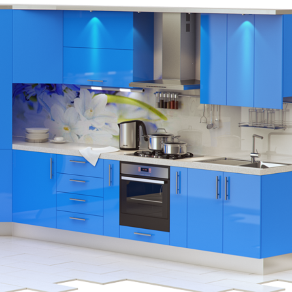 Синяя кухня 292