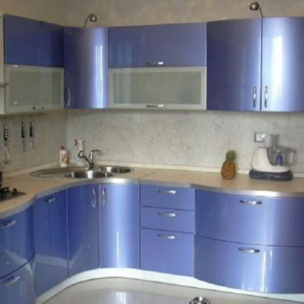 Синяя кухня 461