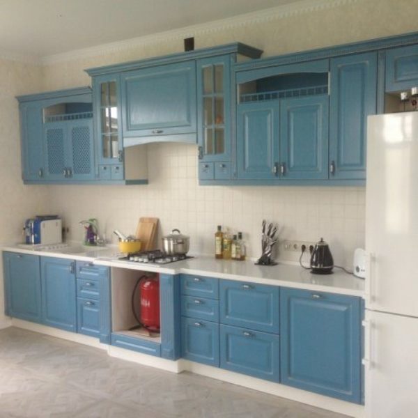 Синяя кухня 470