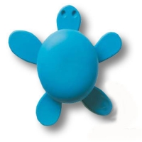 456025ST05 Ручка кнопка детская, черепаха синяя