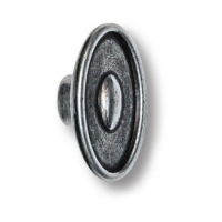 4615-53 Ручка кнопка современная классика, старое серебро