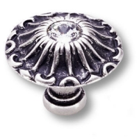 15.304.24 SWA 16 Ручка кнопка эксклюзивная коллекция, античное серебро