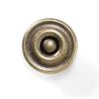 1026.0035.001 Ручка кнопка современная классика, античная бронза