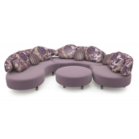Мебельная ткань жаккард FIJI Stripe Lavender (Фиджи Страйп Лавэндэр)