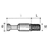 Дюбель для эксцентриковой стяжки, D7x34 мм, крест, под муфту M6, сталь