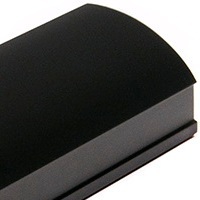 Черный матовый, вертикальный Анодированный KORALL. Алюминиевая система дверей-купе ABSOLUT DOORS SYSTEM