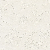 Мебельная ткань искусственная кожа EXOTICA Flowers White (Экзотика Флауэрс Вайт)