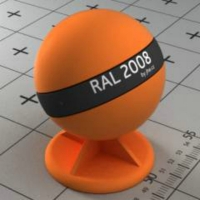 RAL 2008 краска для фасадов МДФ яркая красно-оранжевая