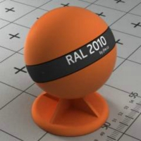 RAL 2010 краска для фасадов МДФ цвета сигнально-оранжевая