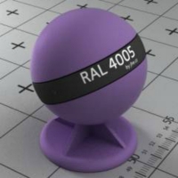 RAL 4005 краска для фасадов МДФ лилово-синий