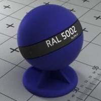RAL 5002 краска для фасадов МДФ ультрамариново-синяя