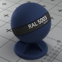 RAL 5003 краска для фасадов МДФ сапфирово-синяя