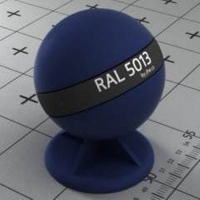 RAL 5013 краска для фасадов МДФ кобальтово-синяя