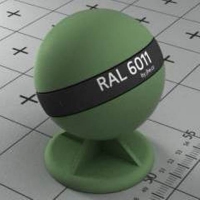 RAL 6011 краска для фасадов МДФ резедовый