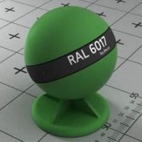 RAL 6017 краска для фасадов МДФ девственно-зеленая