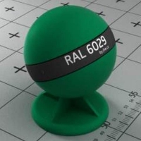 RAL 6029 краска для фасадов МДФ мятно-зеленая