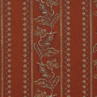 Мебельная ткань жаккард GRAZIA Stripe Terracot (Грация Страйп Терракот)