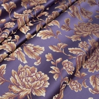 Мебельная ткань жаккард MARGUERITE DE VALOIS Fleur Violet (МАРГАРИТ ДЕ ВАЛУА Флёр Вёлет)