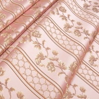 Мебельная ткань жаккард MARGUERITE DE VALOIS Ligne Rose (МАРГАРИТ ДЕ ВАЛУА Лини Роз)