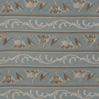 Мебельная ткань жаккард MARIE ANTOINETTE Stripe Blue (МАРИЯ АНТУАНЭТТ Страйп Блю)